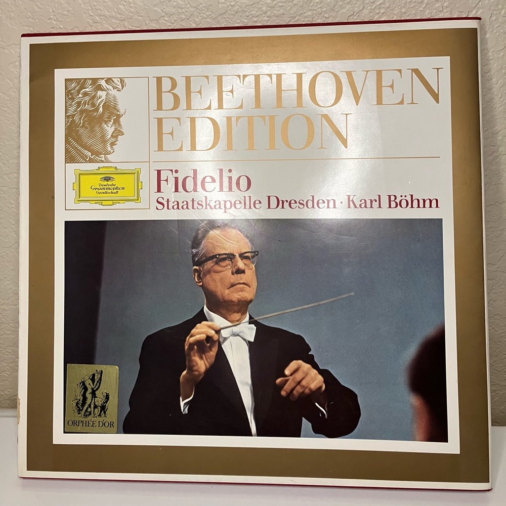 Beethoven 200th Anniversary Edition Vol.10 Fidelio KARL BÖHM DGG 3LP BOX MINT